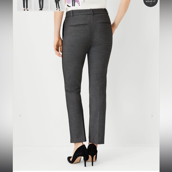 Ann Taylor - slim pant - size 2 petite - grey - never worn! - Picture 2 of 6